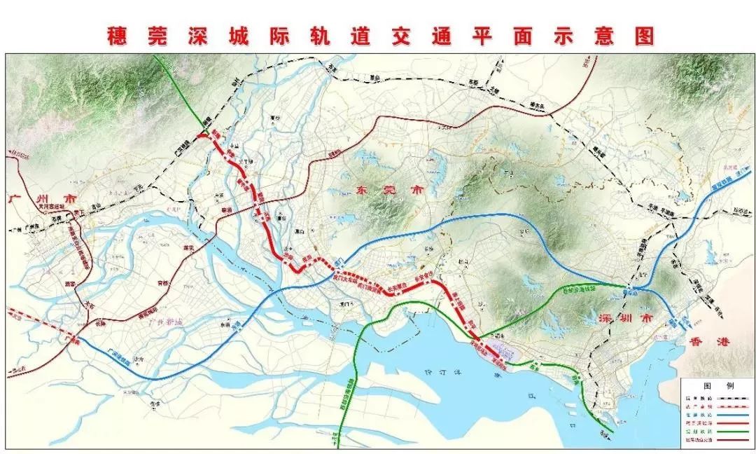 穗莞深城际铁路二期年底开工设西乡前海2座车站