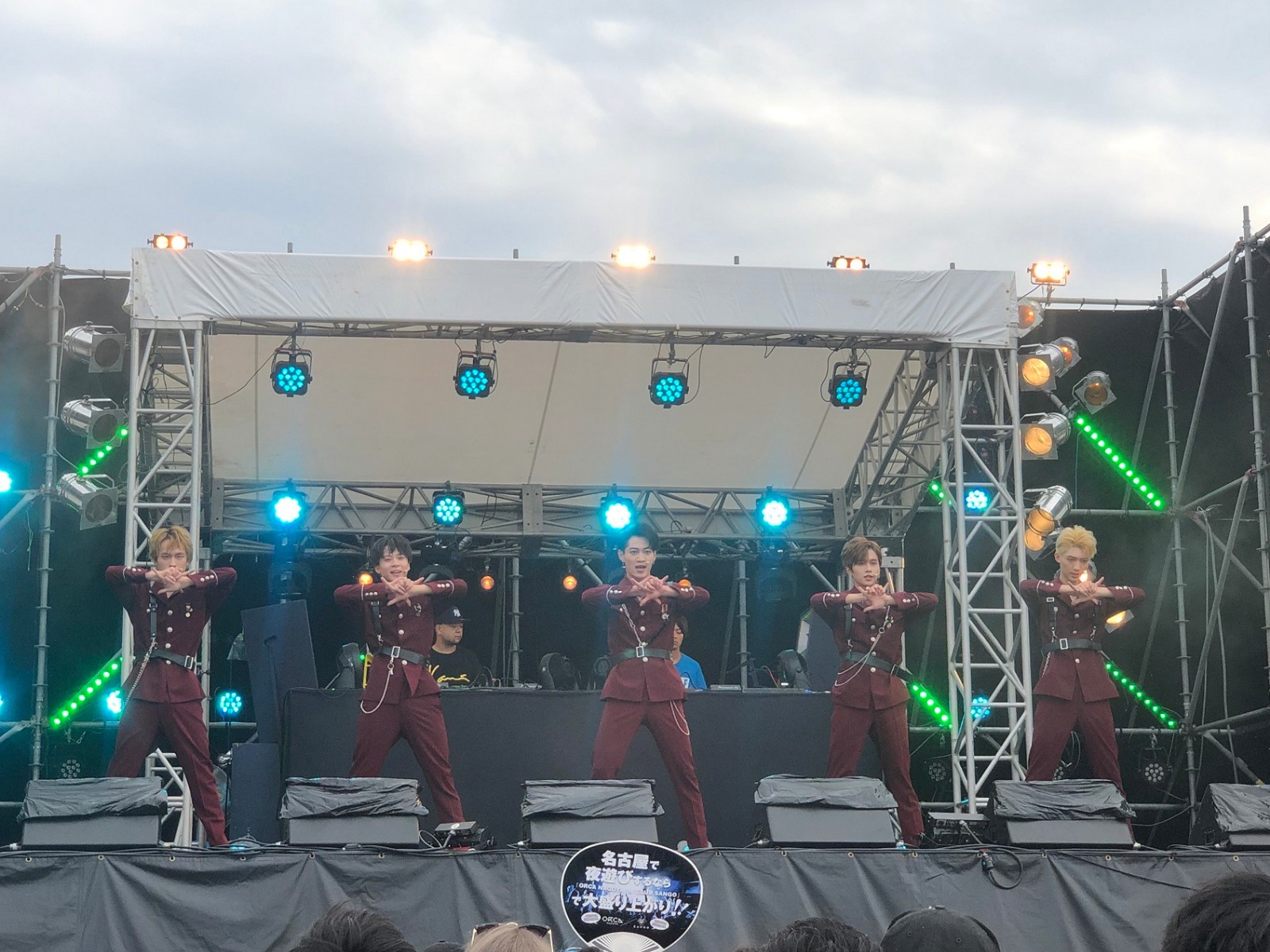 D7少年团日本首秀 燃炸歌舞引爆大阪泉州音乐节