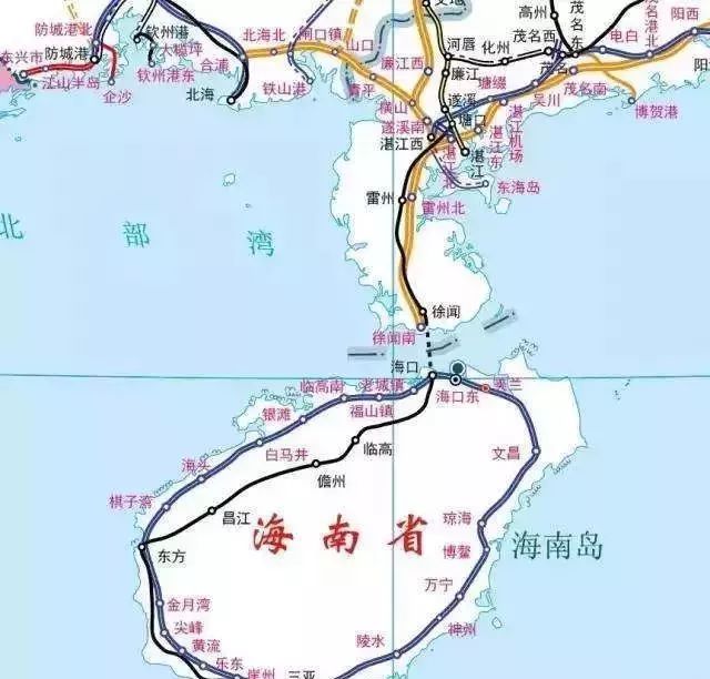 我国八纵八横高铁建设进展专题:沿海通道,京港台通道及京沪通道篇