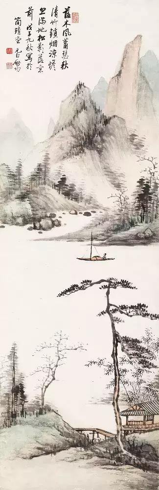 精美山水画100幅,太全了