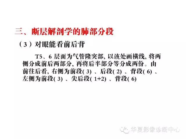 收藏 轻松掌握肺部解剖和分段