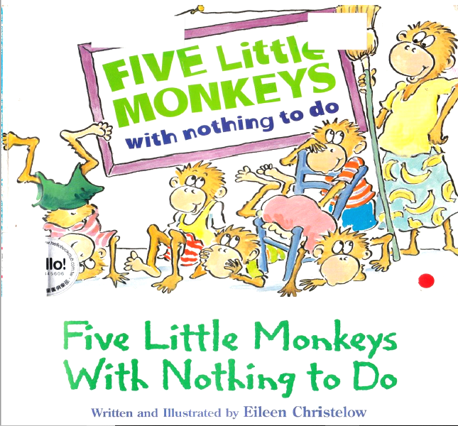 【资源推荐】《five little monkeys》系列经典绘本