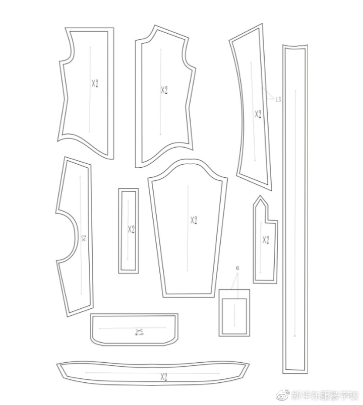 【海宁服装制版培训】衬衫,西裤制作流程