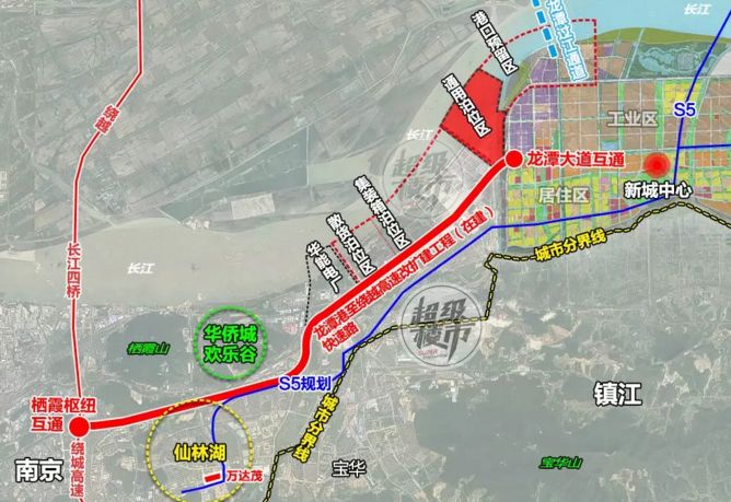 不仅如此,从交通规划建设开始,龙潭新城建设仿按下加速键.