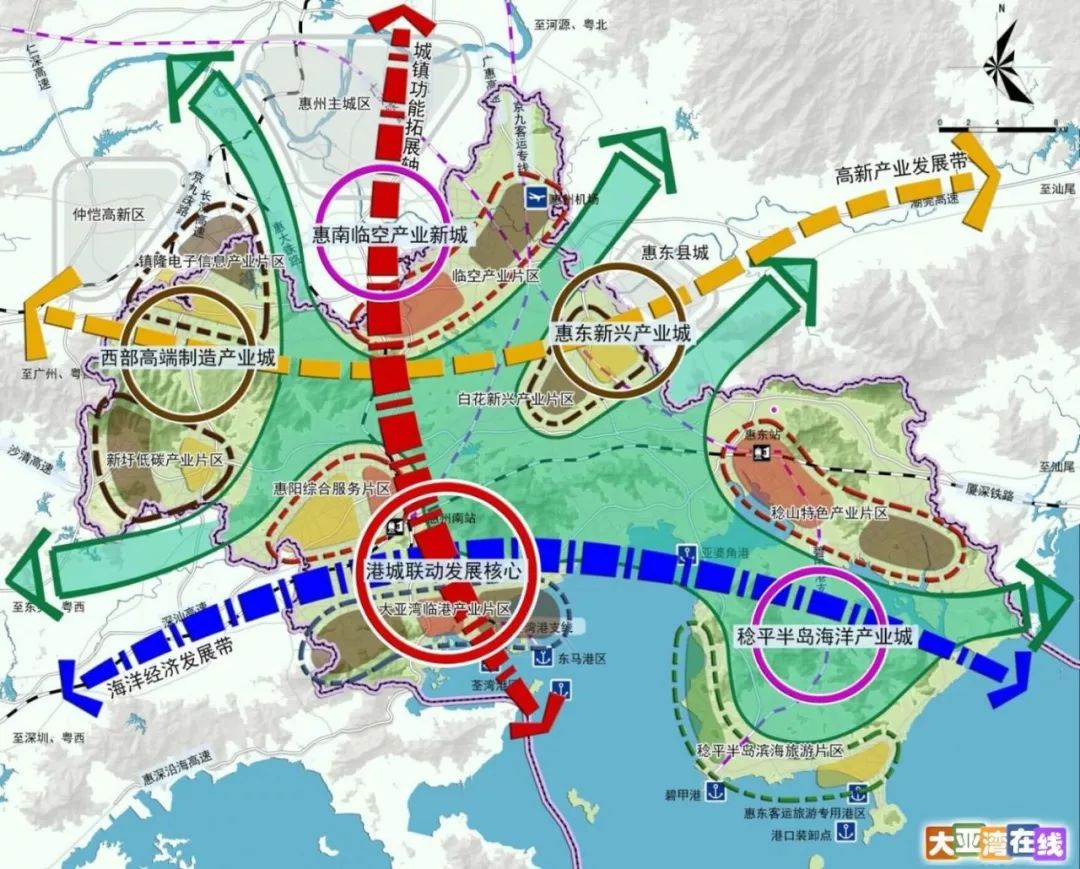 进驻惠州全面融入大亚湾中模慧聪建筑装备智慧产业园选址调研