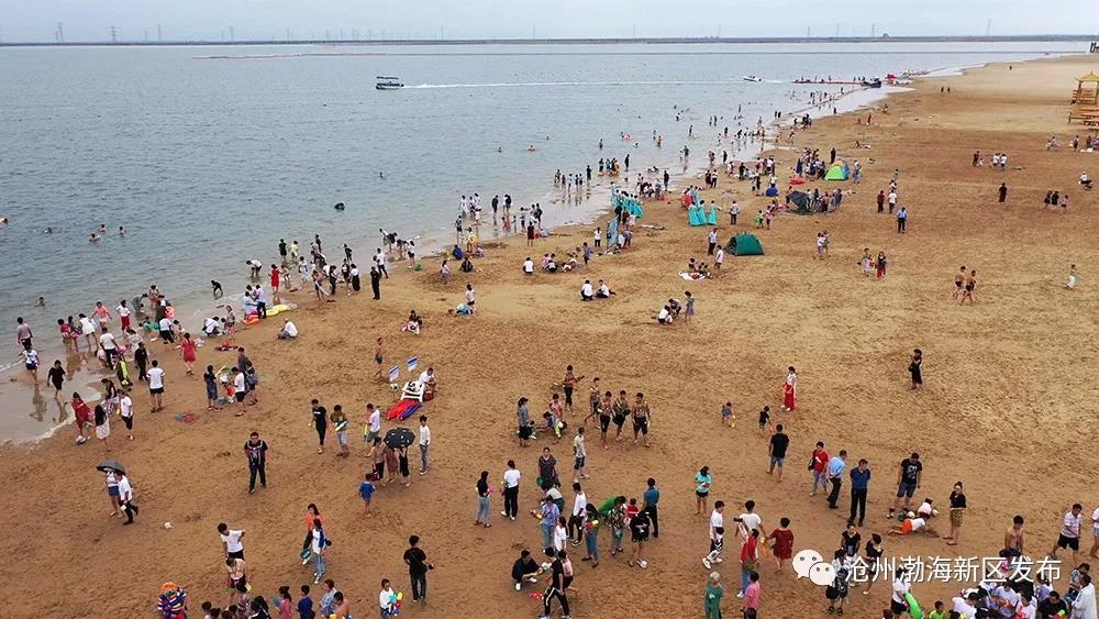 沧州渤海新区滨海旅游淡季不淡沧海十里金沙滩等景点周末游客接待数量