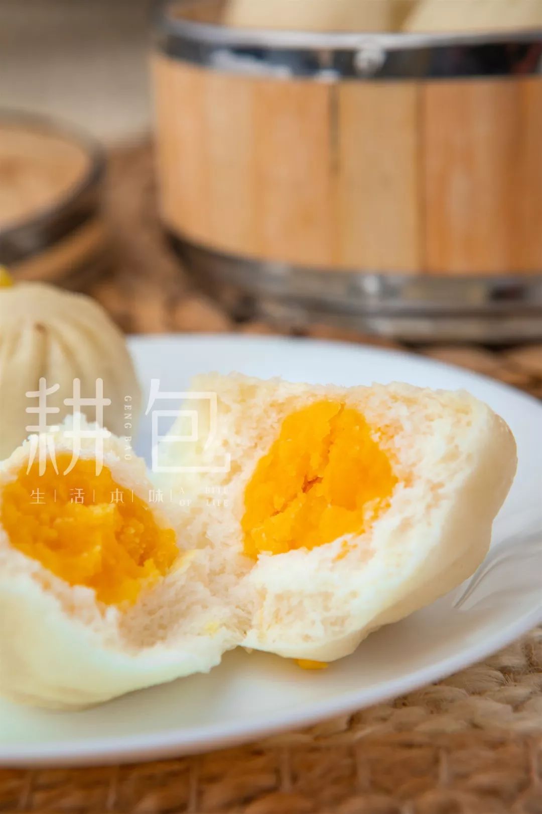 甜蜜暴击,松软香甜~ 白糖桂花包