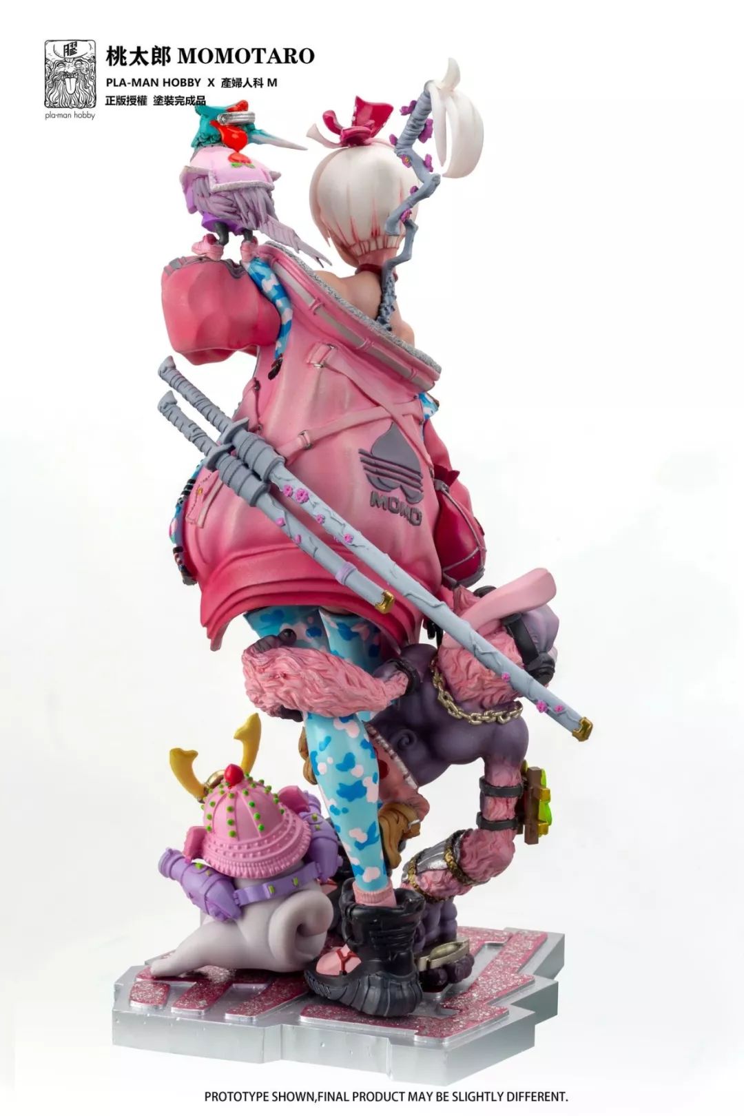 pla-man hobby 桃太郎 MOMOTARO フィギュア PLA-MAN HOBBY × 产妇人科M【桃太郎MOMOTARO】_搜狐网