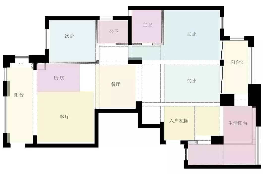 逃生平面图简单