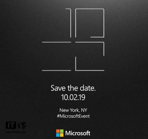 微软SurfacePro7/Laptop3发布会宣布：10月2日纽约举行_设备
