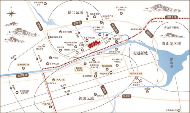 杭州临安区楼盘集中加推摇号改善刚需投资总有一个适合你
