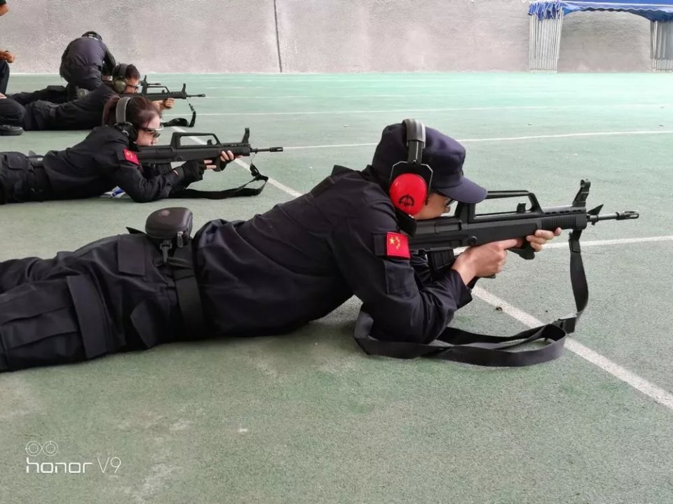 95式自动步枪射击训练