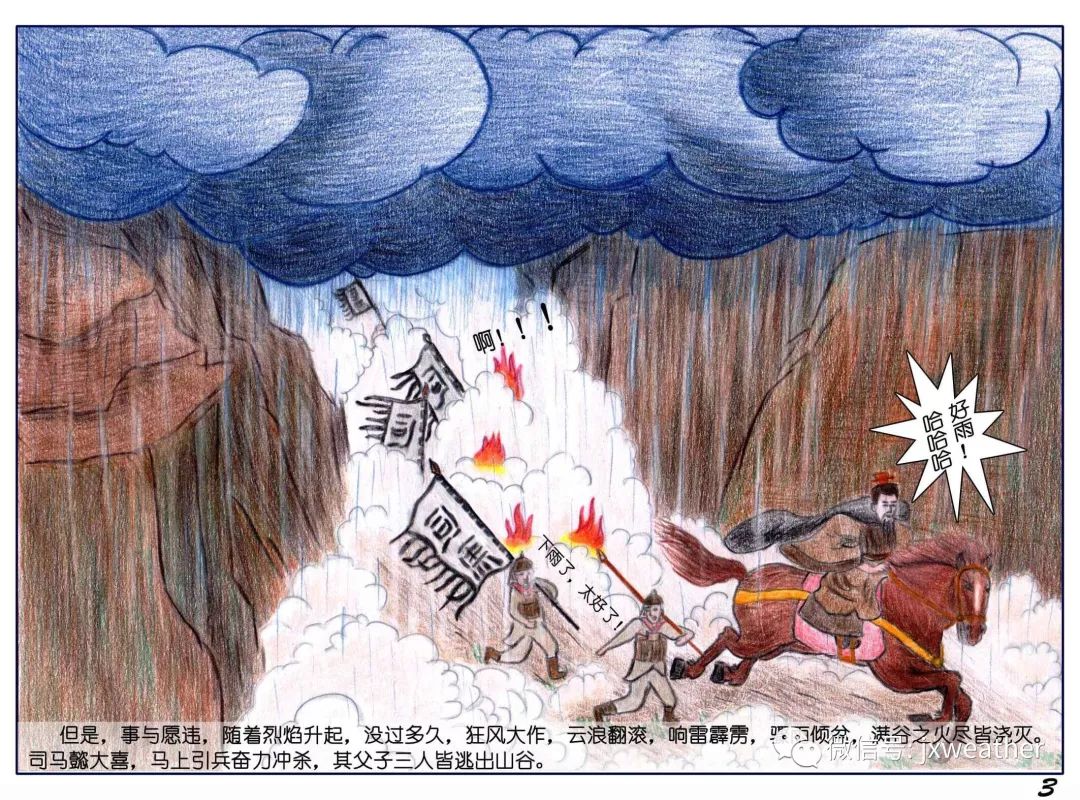 "火烧上方谷"的气象原理