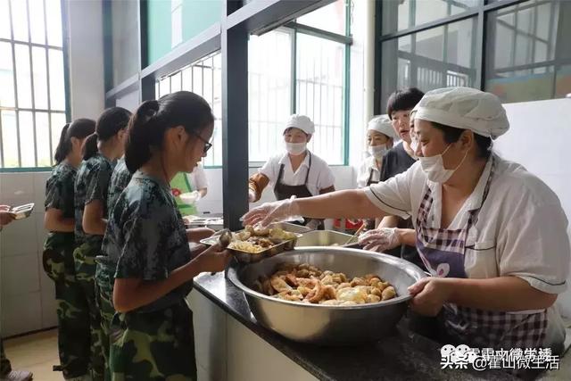 刷屏了霍山文峰学校军训十二时辰太赞了