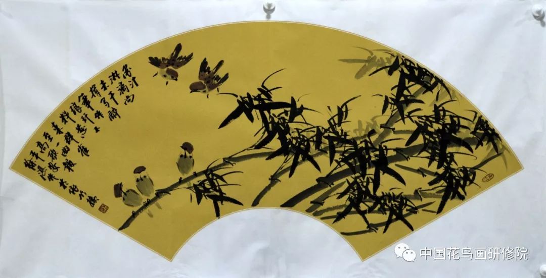徐湛教授扇面作品欣赏!