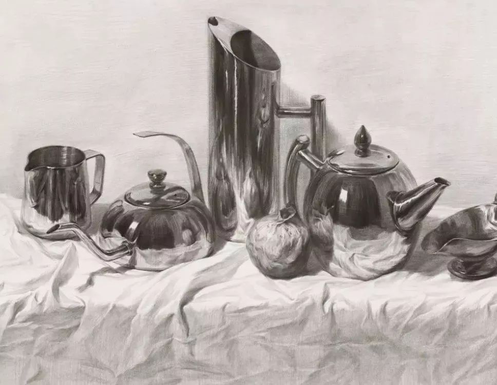 不同质感的素描表现技巧