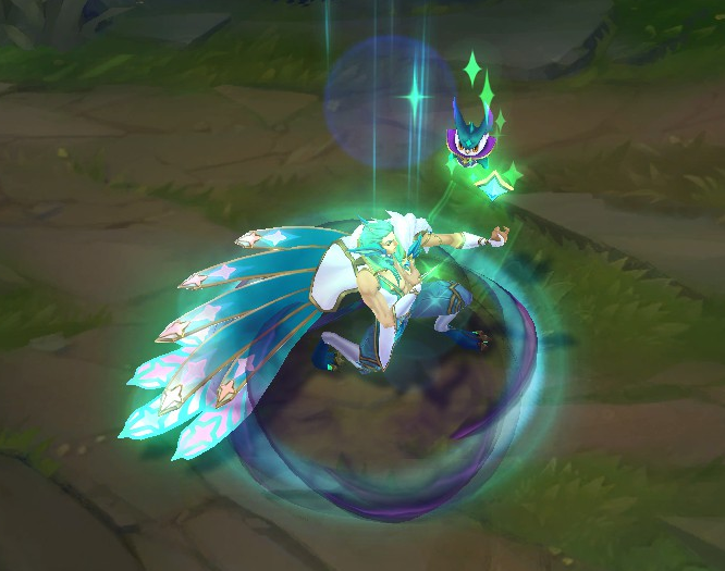 LOL:星之守护者皮肤,霞洛羽毛能变色,网友:借钱