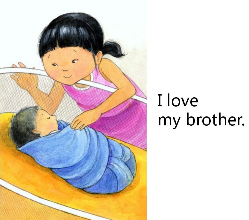 little brother,higherbrother 【儿童早教英语】raz a 级:my little brother