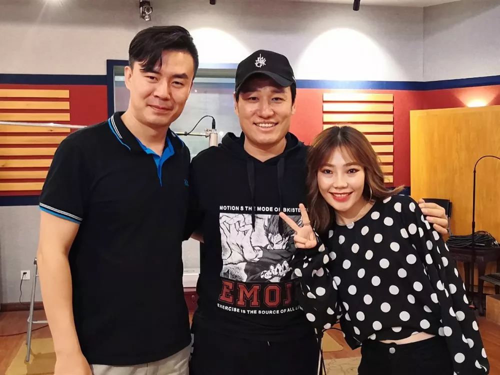 孙伟亮,皓天,周平在北京89号录音棚