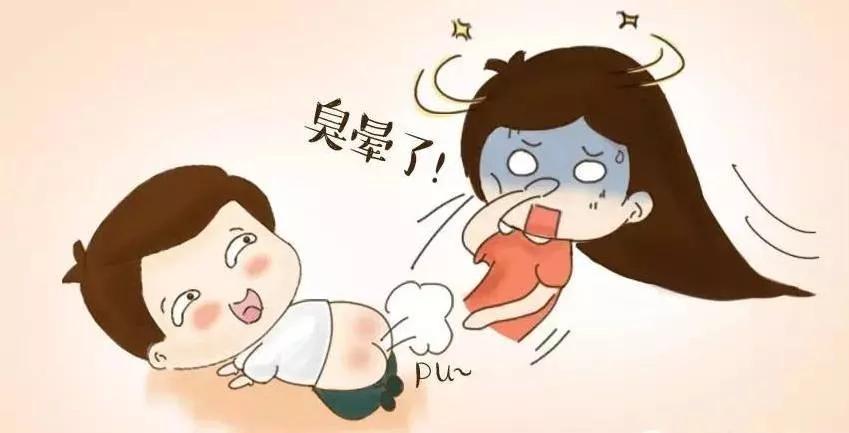                     宝宝放屁别忽视，千言万语都在屁里
