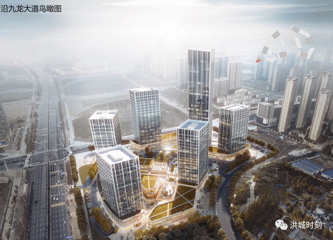九龙湖又添大项目要建超高酒店商业绿地九龙湖超高地块最新规划