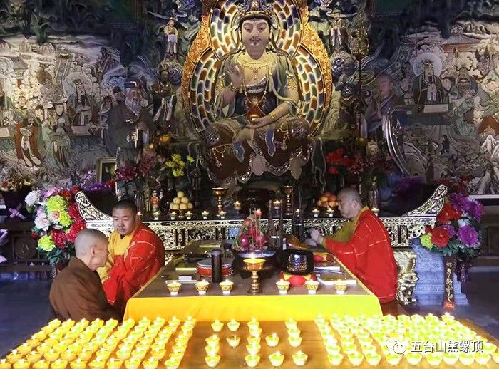 地藏菩萨圣诞日:五台山黛螺顶寺水陆法会进入第六天