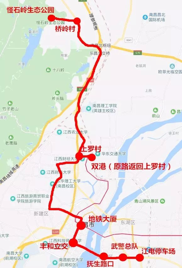 溪霞怪石岭景区旅游专线公交回来啦这些站点都可偶遇