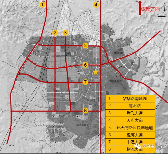 楼盘推荐天府中心城