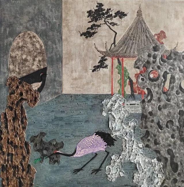 魏启先个展《故园》即将在京开幕_漆画