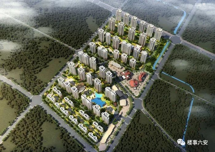 恒大翡翠华庭, 位于佛子岭路以南,赤壁路两侧.