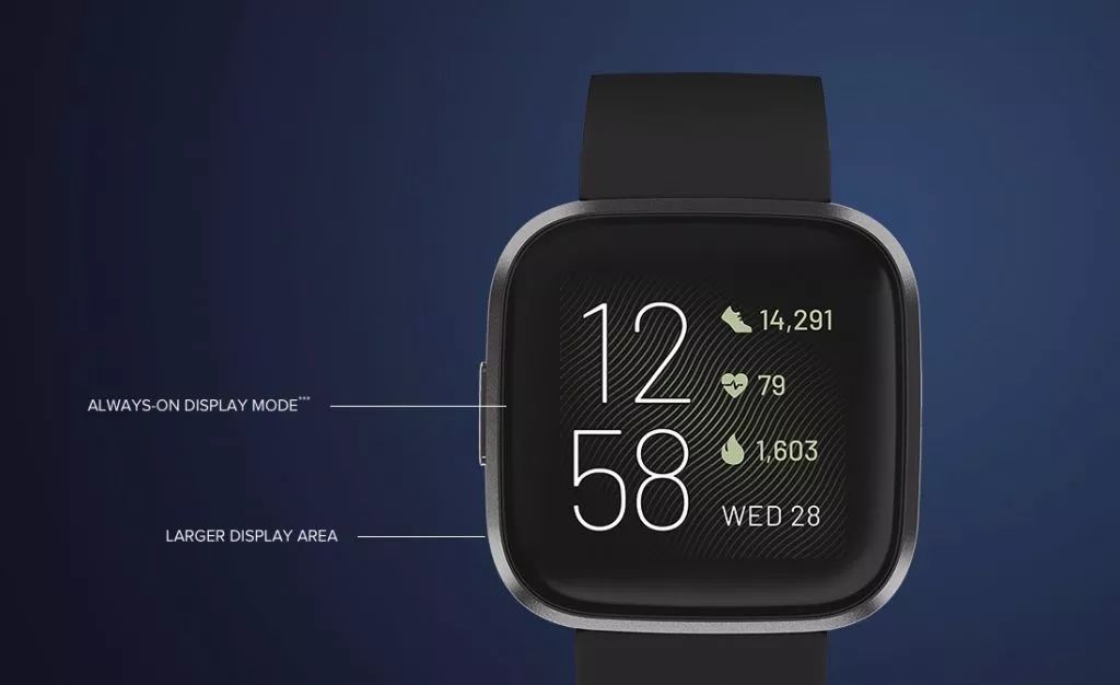 Fitbit 发布新款智能手表Versa 2，支持Alexa 智能助理_手机搜狐网