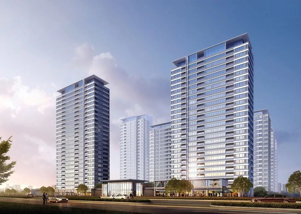 在满足居民生活便利需要的基础上统一处理建筑造型,打造公建化立面