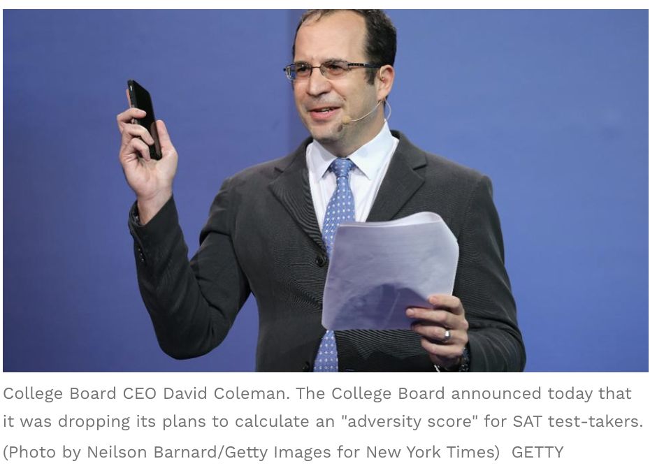CollegeBoard爸爸也打脸?逆境分计划还