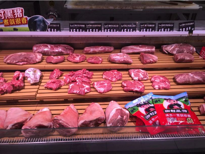 青浦菜场超市猪肉价格对比!_肉类