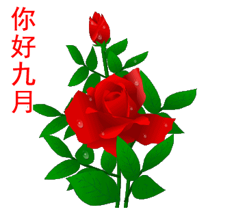 九月好运!祝福动态微信表情图