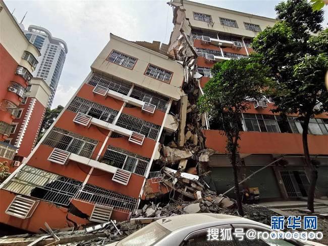 深圳一栋楼房倾斜倒塌官方通报楼体倾斜下沉原因