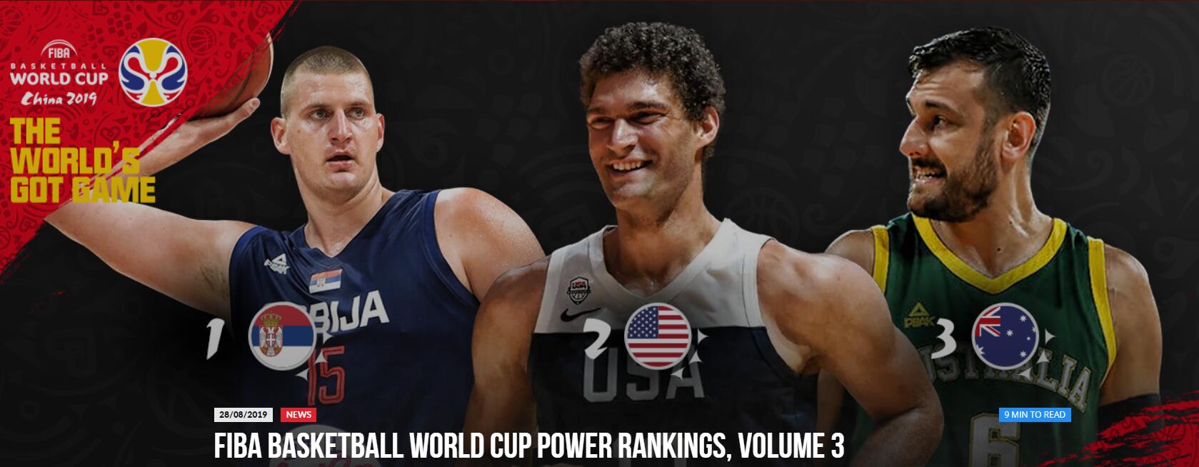 委内瑞拉男篮世界排名