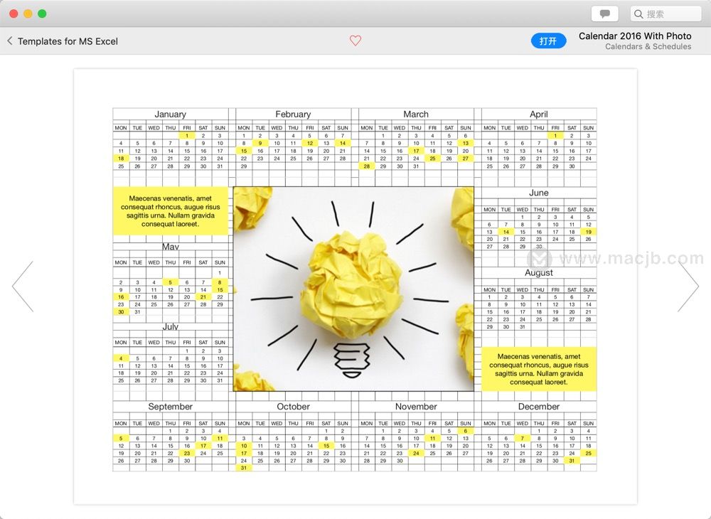 Templates For Ms Excel By Gn For Mac Ms Excel模板素材 Google