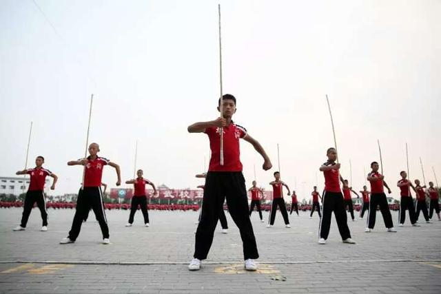 由塔沟武校表演的《少林少林》节目,是本届少数民族运动会开幕式的