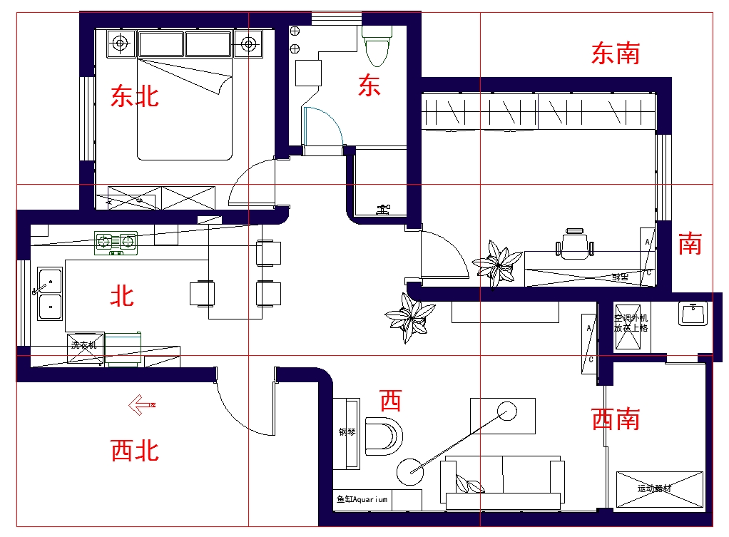 缺西北角的房子为什么对男主人不好