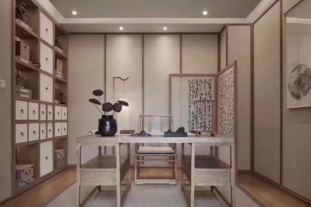 家居设计:绝美轻奢新中式,原木风美到骨子里!
