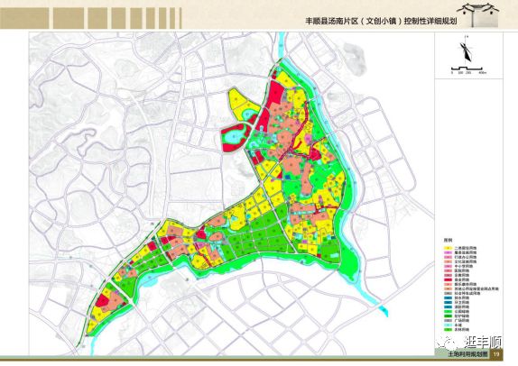 汤南片区最新规划图来了!新建4个公园_丰顺县