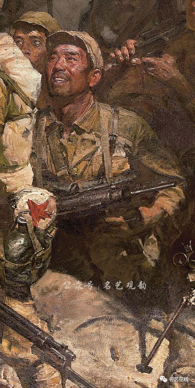 高清陈逸飞魏景山的油画占领总统府这样欣赏真过瘾