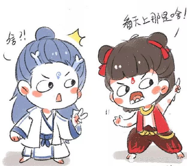 藕饼漫画:哪吒“玩游戏”耍赖,敖丙不服,要求现场回放!