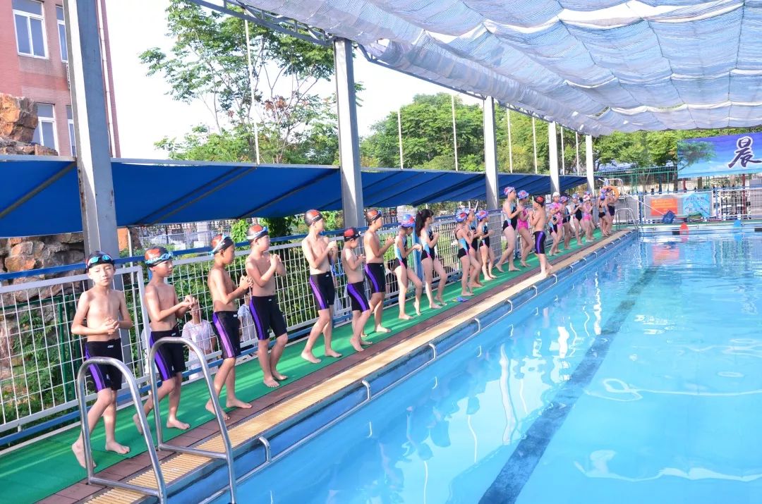 学校风采 | 晨光实小游泳队在全市中小学生游泳比赛中