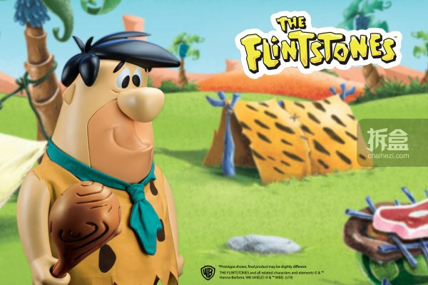 soapstudio摩登原始人弗雷德fredflintstone24寸搪胶人偶