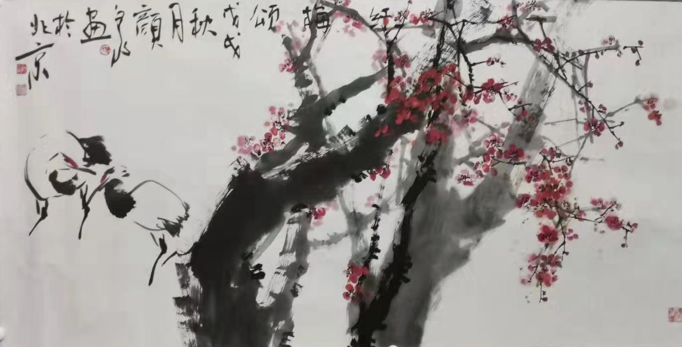 其作品在《美术》,《国画家》,《中国书画》,《中国艺术》等几十家