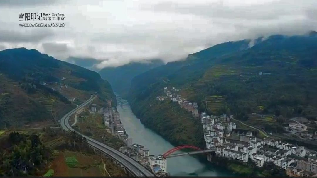 张花高速随拍 | 张花高速高速路 满目风景茅岩河