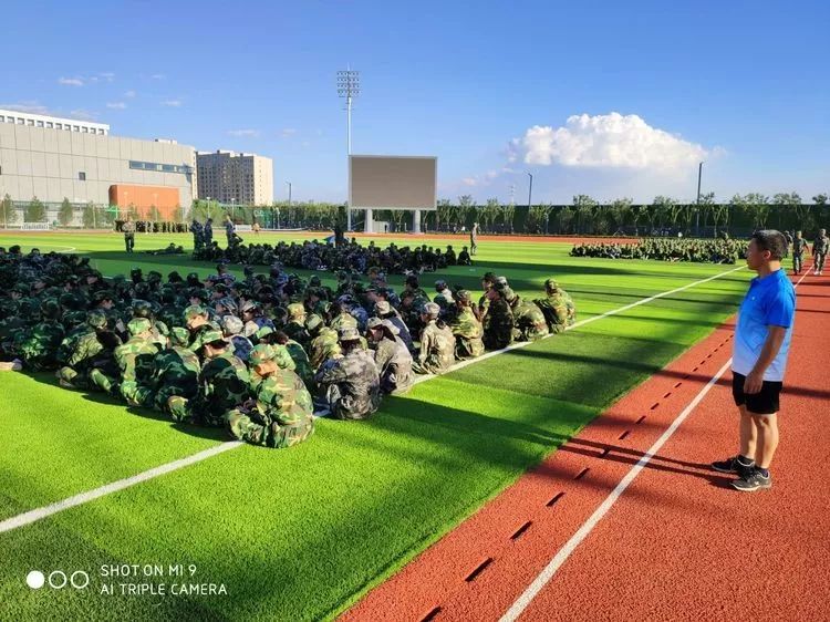 太原五中2019级新生高一军训纪实看看龙城校区的五中学子