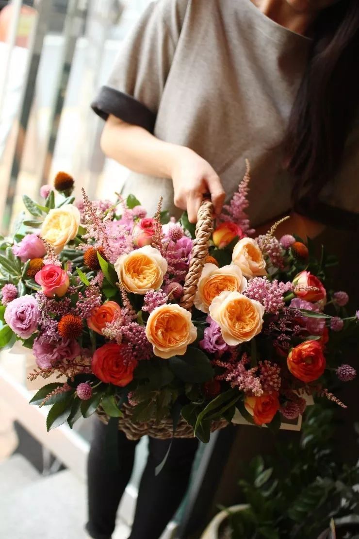 韩式花篮花束及其它花艺48图